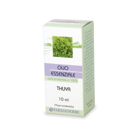 Farmaderbe Olio essenziale di Thuya 10 ml Farmaderbe Olio essenziale di Thuya 10 ml