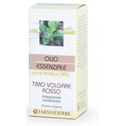 Farmaderbe Olio essenziale di timo volgare rosso 10 ml