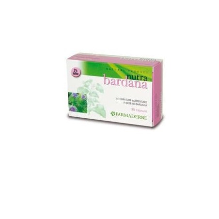 Farmaderbe Bardana integratore depurativo per pelle acneica 30 capsule Farmaderbe Bardana integratore depurativo per pelle acneica 30 capsule