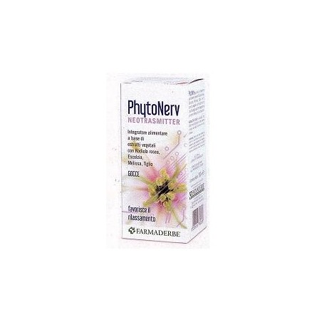 Farmaderbe Phytonerv gocce 100 ml - Integratore rilassante e per il sistema nervoso Farmaderbe Phytonerv gocce 100 ml - Integratore rilassante e per il sistema nervoso