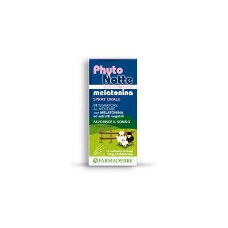 Farmaderbe SOS Complex Melatonina spray orale 30 ml Farmaderbe SOS Complex Melatonina spray orale 30 ml