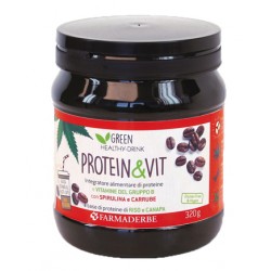 Farmaderbe Protein e Vit - Drink proteico al gusto caffè 320 ml
