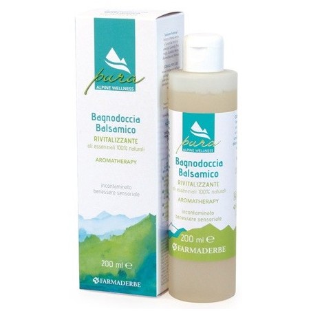 Farmaderbe Pura Alpine Wellness Bagno doccia balsamico rivitalizzante 200 ml Farmaderbe Pura Alpine Wellness Bagno doccia balsamico rivitalizzante 200 ml
