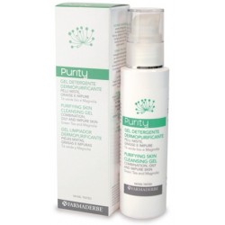 Farmaderbe Purity Gel - Gel detergente dermopurificante per pelle mista e impura 150 ml