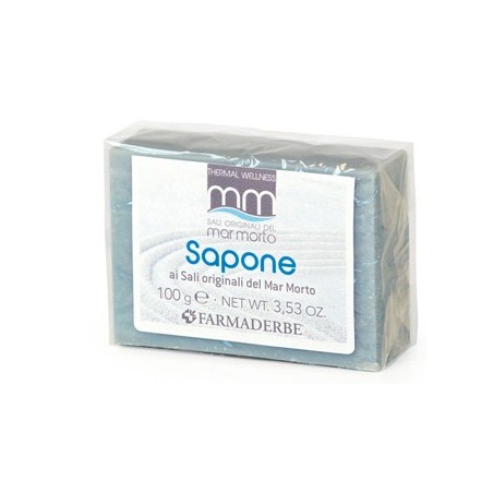 Farmaderbe Saponetta sali originali del Mar Morto 100 g Farmaderbe Saponetta sali originali del Mar Morto 100 g