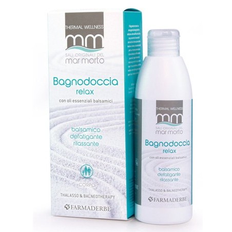 Farmaderbe Sali originali del Mar Morto bagnodoccia relax 200 ml Farmaderbe Sali originali del Mar Morto bagnodoccia relax 200 ml