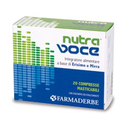 Nutra Voce 20 compresse balsamiche per le vie respiratorie