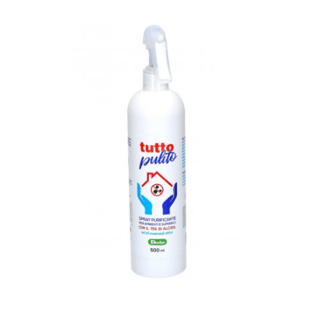 Tutto Pulito spray purificante per ambienti agli olii essenziali 500 ml Tutto Pulito spray purificante per ambienti agli olii essenziali 500 ml
