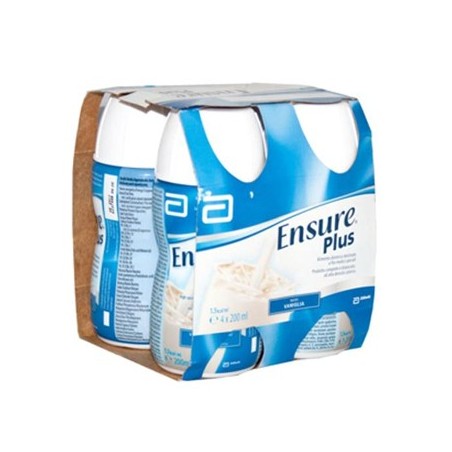 Ensure Plus gusto vaniglia alimento per malnutrizione 4 x 200 ml Ensure Plus gusto vaniglia alimento per malnutrizione 4 x 200 ml