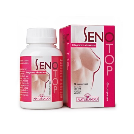 Naturando SenoTop integratore rassodante volumizzante seno 60 compresse Naturando SenoTop integratore rassodante volumizzante seno 60 compresse