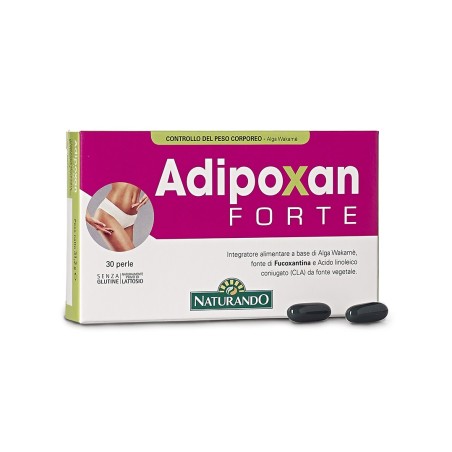 Naturando Adipoxan integratore per il controllo del peso corporeo 30 capsule Naturando Adipoxan integratore per il controllo del peso corporeo 30 capsule