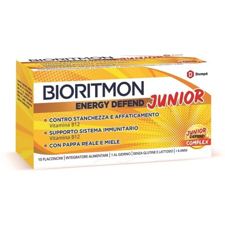 Bioritmon Energy Defend Junior - 10 Flaconcini Bioritmon Energy Defend Junior - 10 Flaconcini