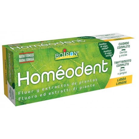 Homeodent Dentifricio di Origine Naturale Limone 75 ml