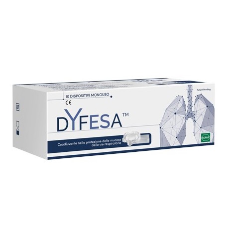 Dyfesa 10 Dispositivi Monouso per Inalazione