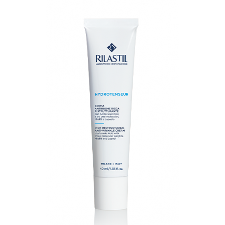 Rilastil Hydrotenseur Crema viso antirughe ristrutturante RICCA per pelle molto secca 40 ml