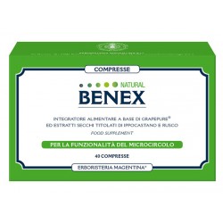 Benex 40 compresse - Integratore per il microcircolo e le gambe