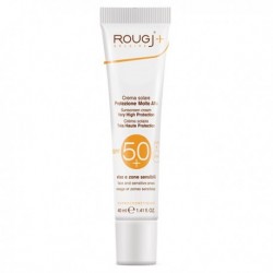 Rougj Crema solare viso e zone sensibili protezione molto alta SPF50+ 40 ml