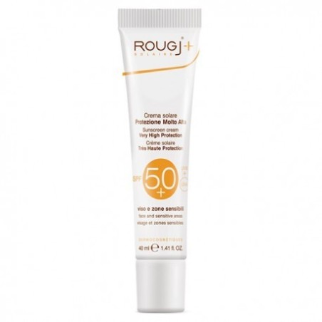 Rougj Crema solare viso e zone sensibili protezione molto alta SPF50+ 40 ml Rougj Crema solare viso e zone sensibili protezione molto alta SPF50+ 40 ml