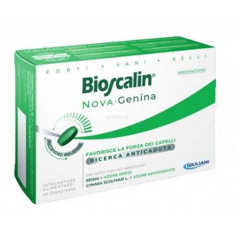 Bioscalin Nova Genina 30 compresse - Integratore anticaduta per capelli