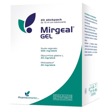 PharmExtracta Mirgeal Gel integratore per la digestione 20 bustine PharmExtracta Mirgeal Gel integratore per la digestione 20 bustine