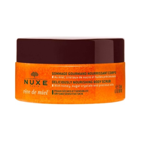 Nuxe Reve de Miel Esfoliante corpo al miele con cristalli di zucchero 175 ml Nuxe Reve de Miel Esfoliante corpo al miele con cristalli di zucchero 175 ml
