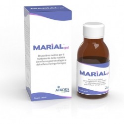 Flacone da 300 ml di dispositivo medico per il reflusso Maria Gel con bicchierino dosatore.