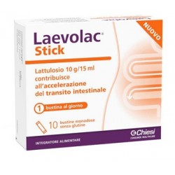 Laevolac Stick Integratore Alimentare a Base di Lattulosio 10 Bustine