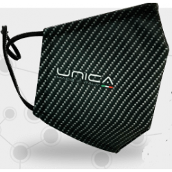 Unica Total Defence Ragazzi - Mascherina lavabile in tessuto alto potere filtrante taglia 6-14 anni