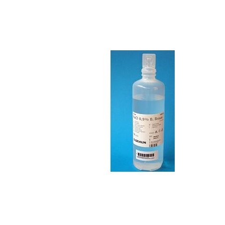 Soluzione Fisiologica 0,9% Sodio Cloruro Non Iniettabile 500 ml Soluzione Fisiologica 0,9% Sodio Cloruro Non Iniettabile 500 ml
