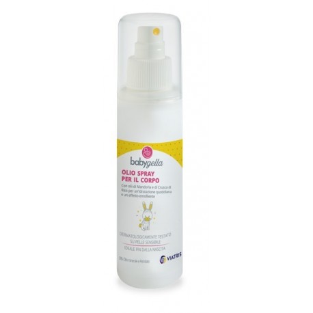 Babygella Prebiotic Olio spray idratante per bambini e neonati 100 ml