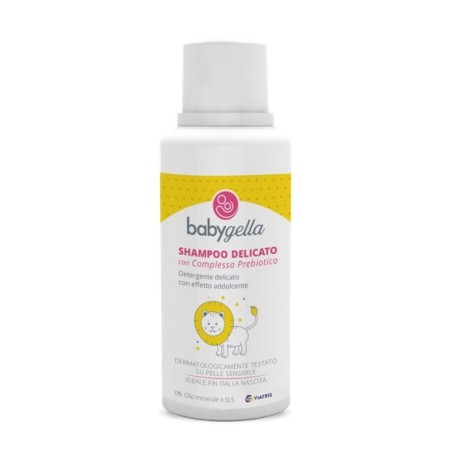 Babygella Prebiotic Shampoo delicato per neonati e bambini 250 ml Babygella Prebiotic Shampoo delicato per neonati e bambini 250 ml