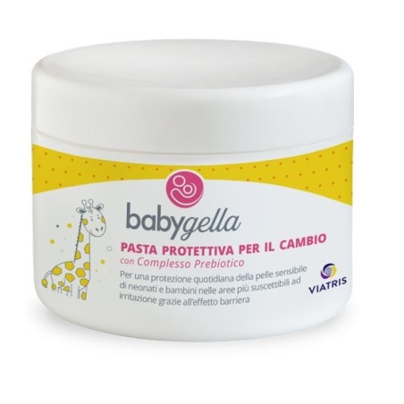 Babygella Prebiotic Pasta protettiva per cambio pannolino 150 ml Babygella Prebiotic Pasta protettiva per cambio pannolino 150 ml