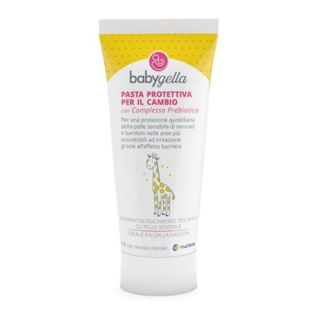 Babygella Prebiotic Pasta protettiva per cambio pannolino 100 ml Babygella Prebiotic Pasta protettiva per cambio pannolino 100 ml