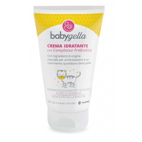 Babygella Prebiotic Crema corpo idratante e protettiva per neonati e bambini 100 ml