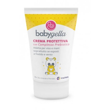 Babygella Prebiotic Crema viso e mani idratante e protettiva bambini