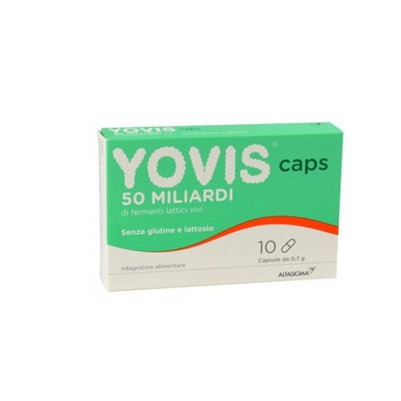 Yovis Caps Fermenti Lattici Vivi 10 Capsule Yovis Caps Fermenti Lattici Vivi 10 Capsule