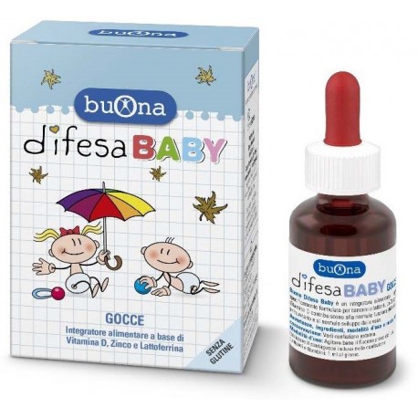 Steve Jones Buona difesa Baby Integratore per le Difese Immunitarie di Bambini e Lattanti 20 ml