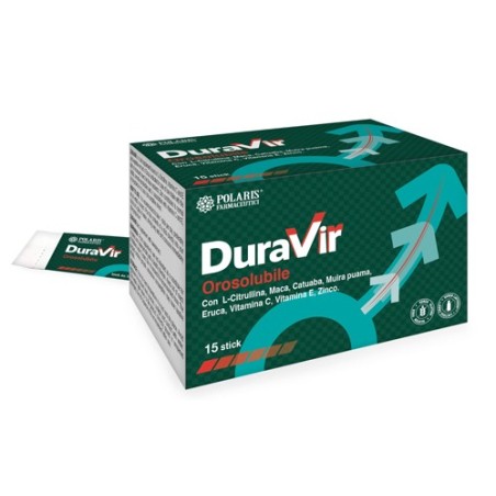 Duravir 15 stick - Integratore per la disfunzione erettile Duravir 15 stick - Integratore per la disfunzione erettile