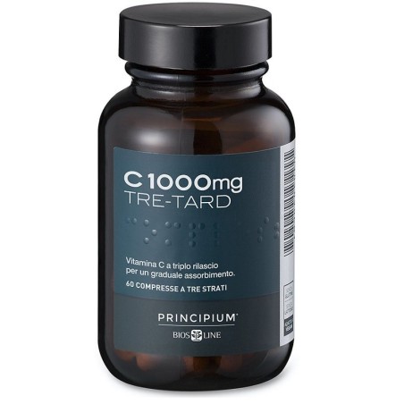 Bios Line C1000 mg Tre-Tard - Integratore di vitamina C a rilascio controllato 60 compresse Bios Line C1000 mg Tre-Tard - Integratore di vitamina C a rilascio controllato 60 compresse