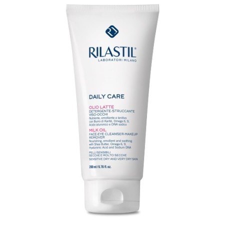 Rilastil Olio Latte Detergente Struccante Viso e Occhi 200 ml Rilastil Olio Latte Detergente Struccante Viso e Occhi 200 ml