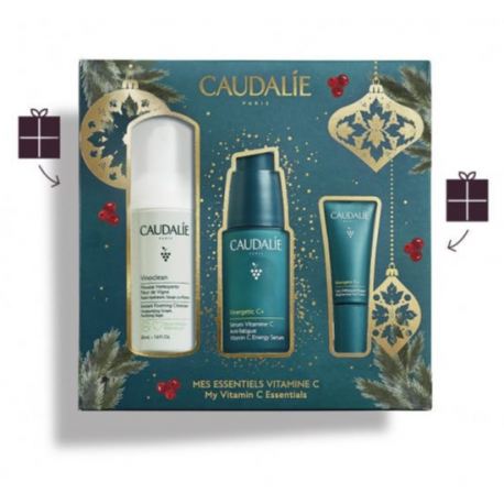Caudalie Cofanetto Vinergetic con siero viso alla vitamina C e omaggi Caudalie Cofanetto Vinergetic con siero viso alla vitamina C e omaggi