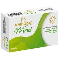 Confezione da 30 capsule molli di Integratore Benessere Mentale da Omegor Mind
