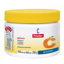 Longlife C Powder integratore di Vitamina C in polvere 250 g