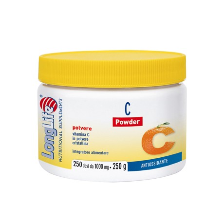 Longlife C Powder integratore di Vitamina C in polvere 250 g