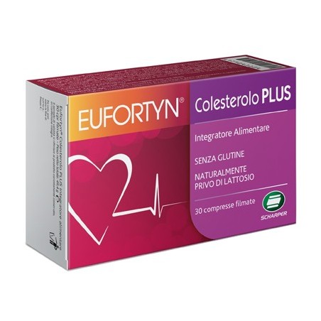 EUFORTYN COLESTEROLO PLUS 30 COMPRESSE FILMATE EUFORTYN COLESTEROLO PLUS 30 COMPRESSE FILMATE