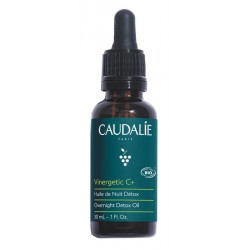 Caudalie Vinergetic C + Olio da notte detox ai 5 olii essenziali 30 ml