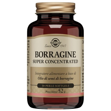 Solgar Borragine Super Concentrata 30 perle softgel Solgar Borragine Super Concentrata 30 perle softgel