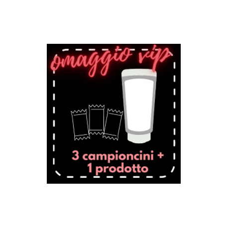 Omaggio VIP black friday: 3 bustine + 1 prodotto formato vendita Omaggio VIP black friday: 3 bustine + 1 prodotto formato vendita