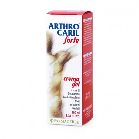Farmaderbe Arthrocaril Gel Forte per dolori articolari 100 ml
