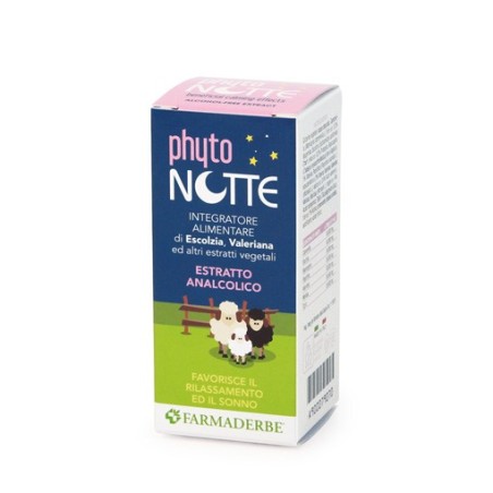 Phytonotte estratto analcolico per il buon sonno dei bambini 50 ml Phytonotte estratto analcolico per il buon sonno dei bambini 50 ml
